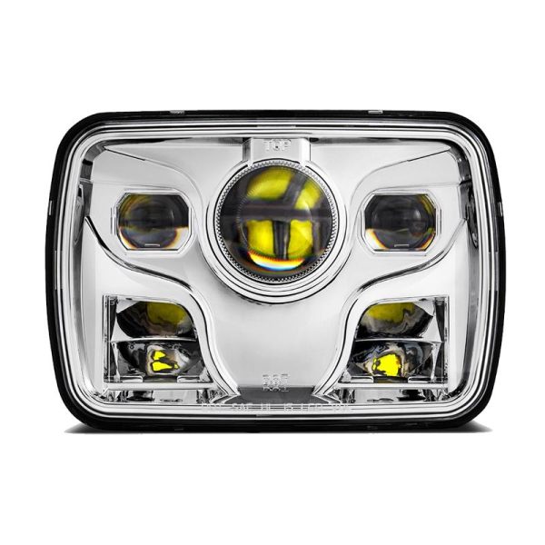 5x7 DOT Cherokee Xj Led fényszóró motoros fényszórók