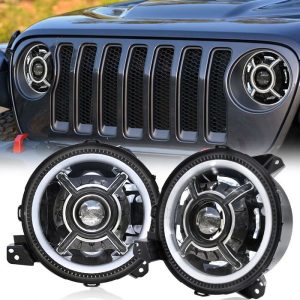 Kína Morsun legújabb 9 fényszóró Jeep Wrangler JL-hez