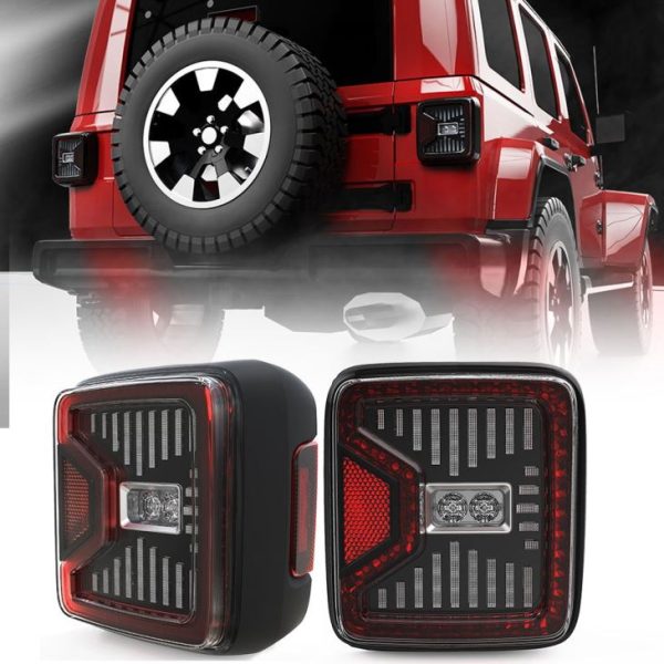 JL Tail Light LED hátsó lámpa Jeep Wrangler JL 2018 2019-hez