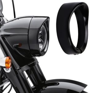 Morsun 7inch kerek LED motorkerékpár fényszóró gyűrű konzol Harley FLD