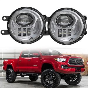 Morsun fekete króm 12V-os LED ködlámpa Toyota 2016 2017 2018 2019 Tacoma készülékhez