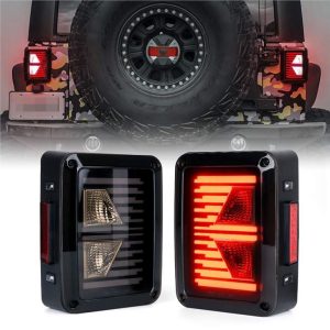 Morsun autós kiegészítők hátsólámpa irányjelző lámpa 07-15 Jeep JK Wrangler számára