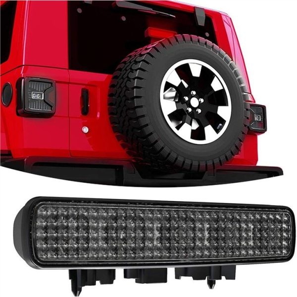 Morsun féklámpák Jeep Gladiator JT SAHARA RUBICON Piros füstölt színes fordított fény