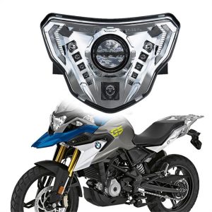 Morsun motorkerékpár LED fényszórók DRL E-jellel BMW G310GS 2018-2021 G310R 2016-2021