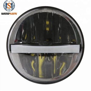 Morsun kerek LED fényszóró Harley motorkerékpárhoz 5 3/4 H4 Led magas