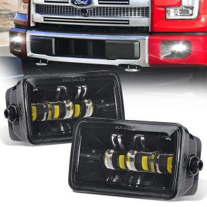 Morsun Square Super Bright LED ködlámpa a Ford F150 2015 négyszögletes ködlámpához 2200LM